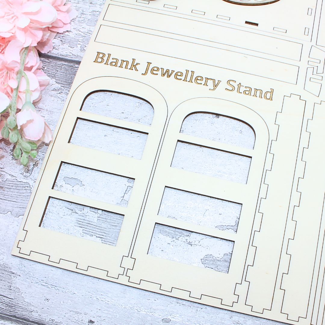 Jewellery Stand Craft Kit - Blank Design