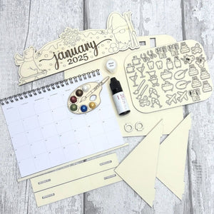 Calendar Craft Kit - January Gnome - Winter Wonderland