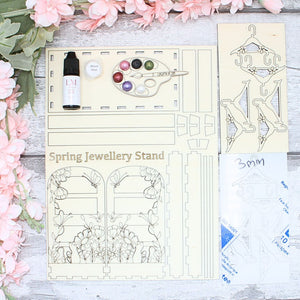 Jewellery Stand Craft Kit - Meadow Design