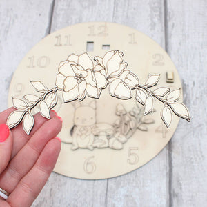 Autumn Squirrel Clock Craft Kit