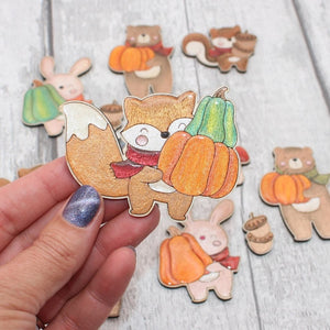 Autumn Woodland Animals  - 13 Pieces