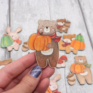 Autumn Woodland Animals  - 13 Pieces