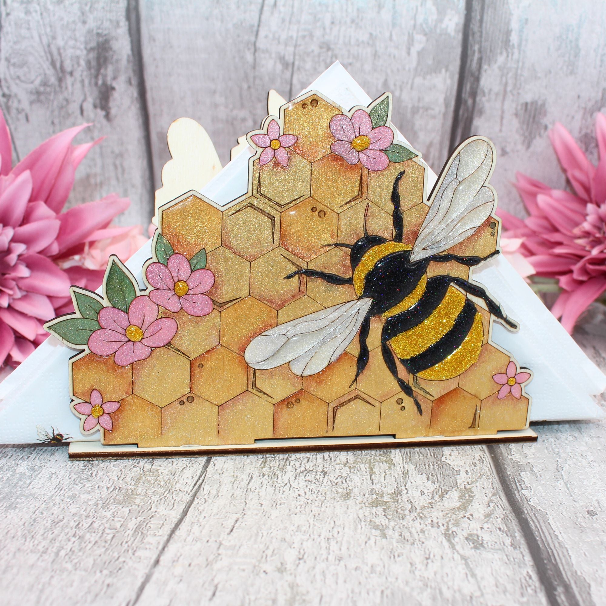 Bee Hive Serviette Holder Craft Kit