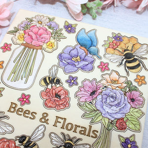 Bee & Floral Set