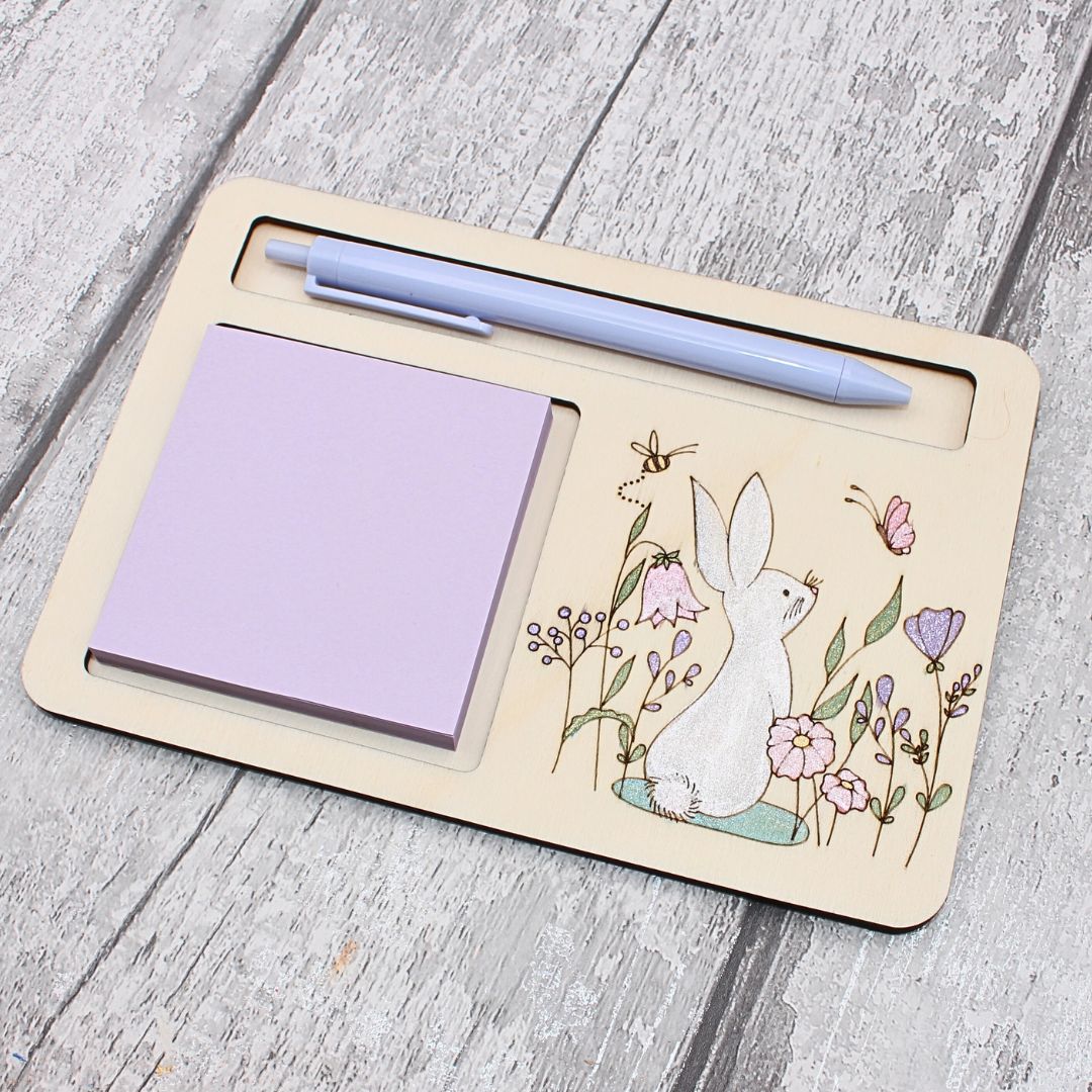 Bunny in the Meadow Notepad Holder