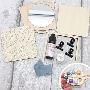 Lines Compact Mirror Craft Kit