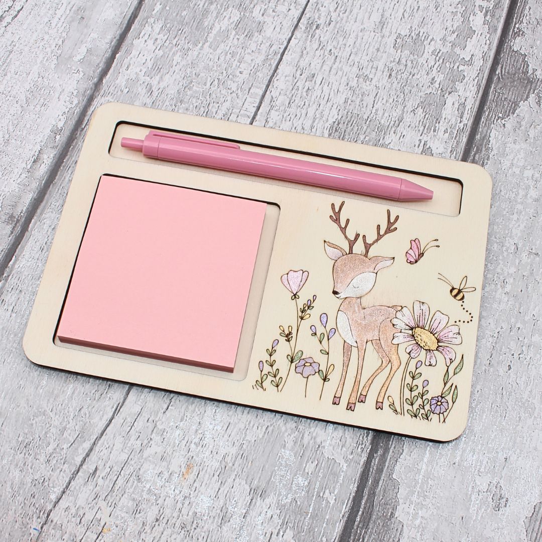 Whimsical Deer Notepad Holder - Craft Kit