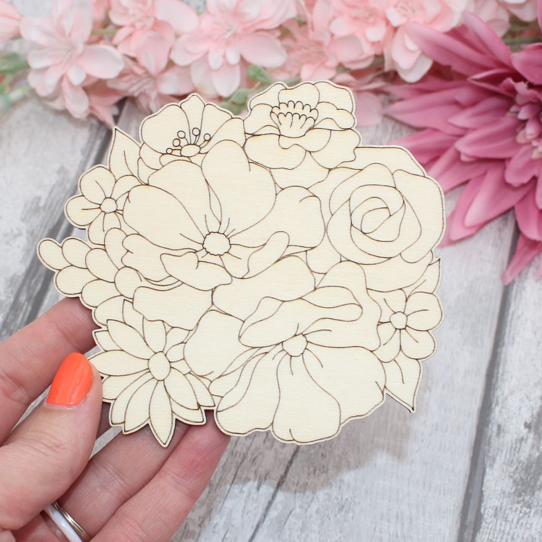 Floral Design - Coaster Size