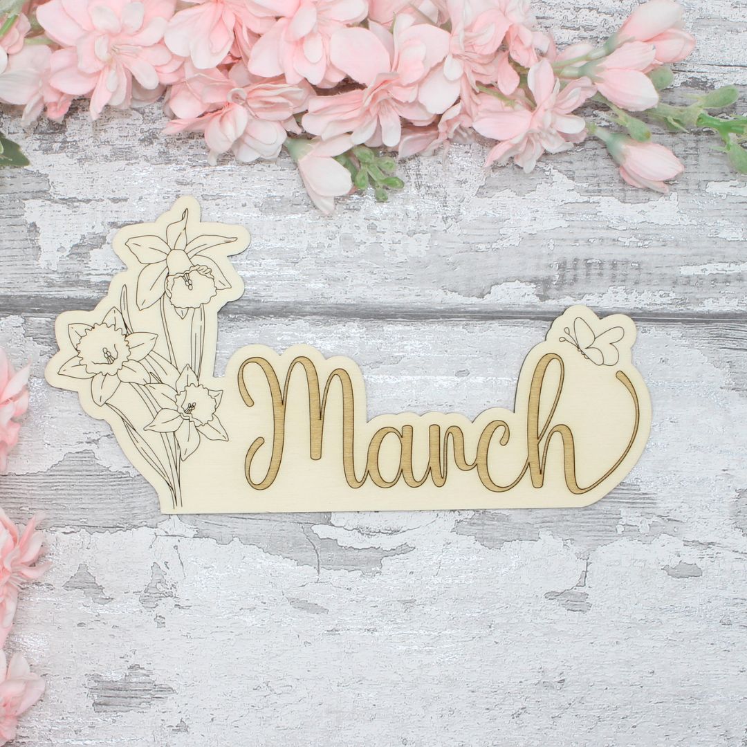 March Topper - Daffodils