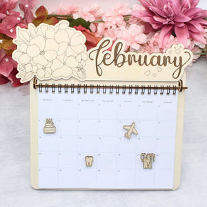 February Topper - Floral