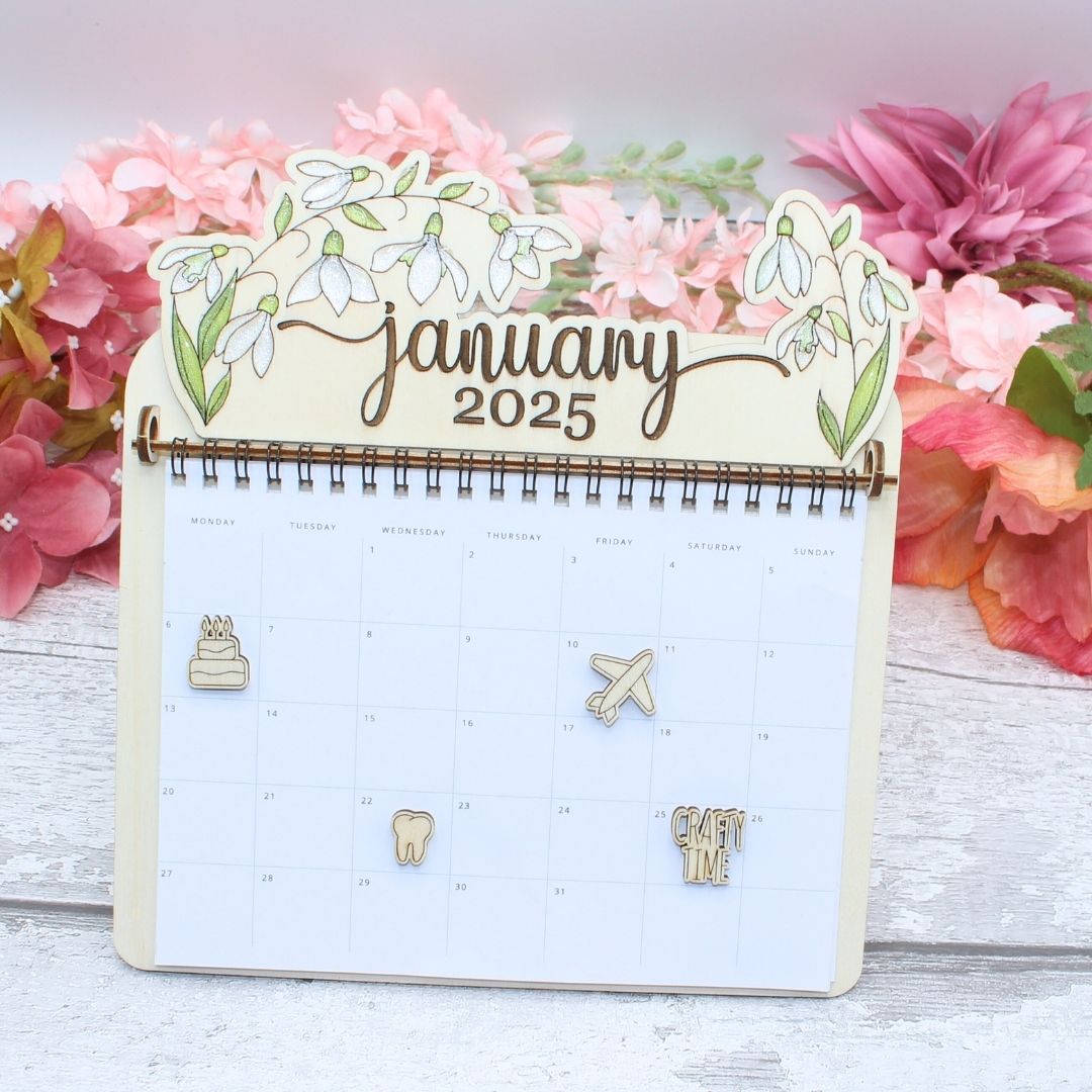 Calendar Craft Kit - January Floral