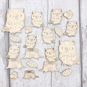 Little Owl Set - 16 Pieces