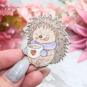 Cute Winter Hedgehog set