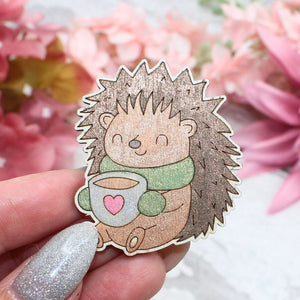 Cute Winter Hedgehog set