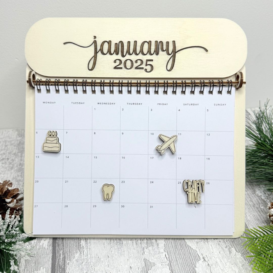 Calendar Craft Kit - January Blank