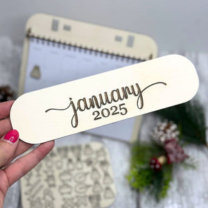 Calendar Craft Kit - January Blank