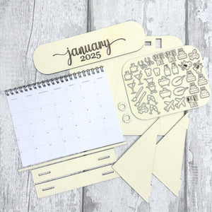 Calendar Craft Kit - January Blank