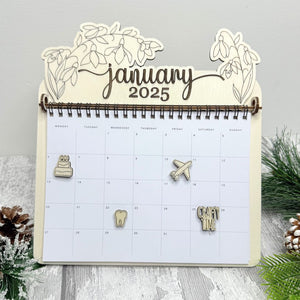 Calendar Craft Kit - January Floral