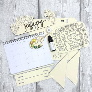 Calendar Craft Kit - January Floral