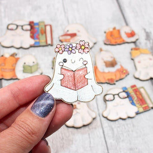 Bookish Autumn Ghosties  - 11 Pieces