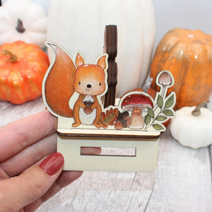 Squirrel Autumn Mobile Stand