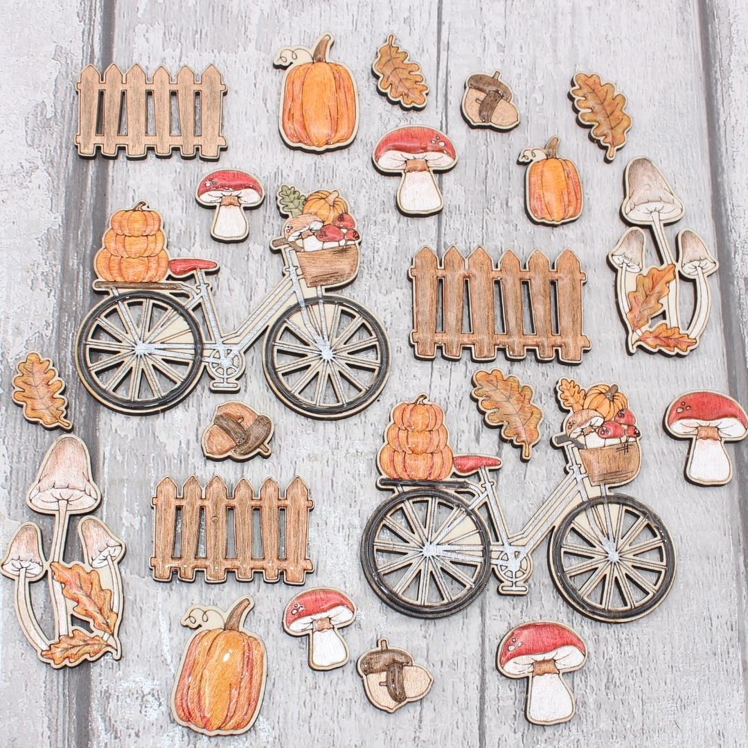 Autumn Outdoor Elements Set - 22 Pieces