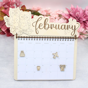 Desk Calendar - DIY