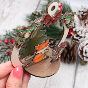 Foxi 3D Tree Ornament Set